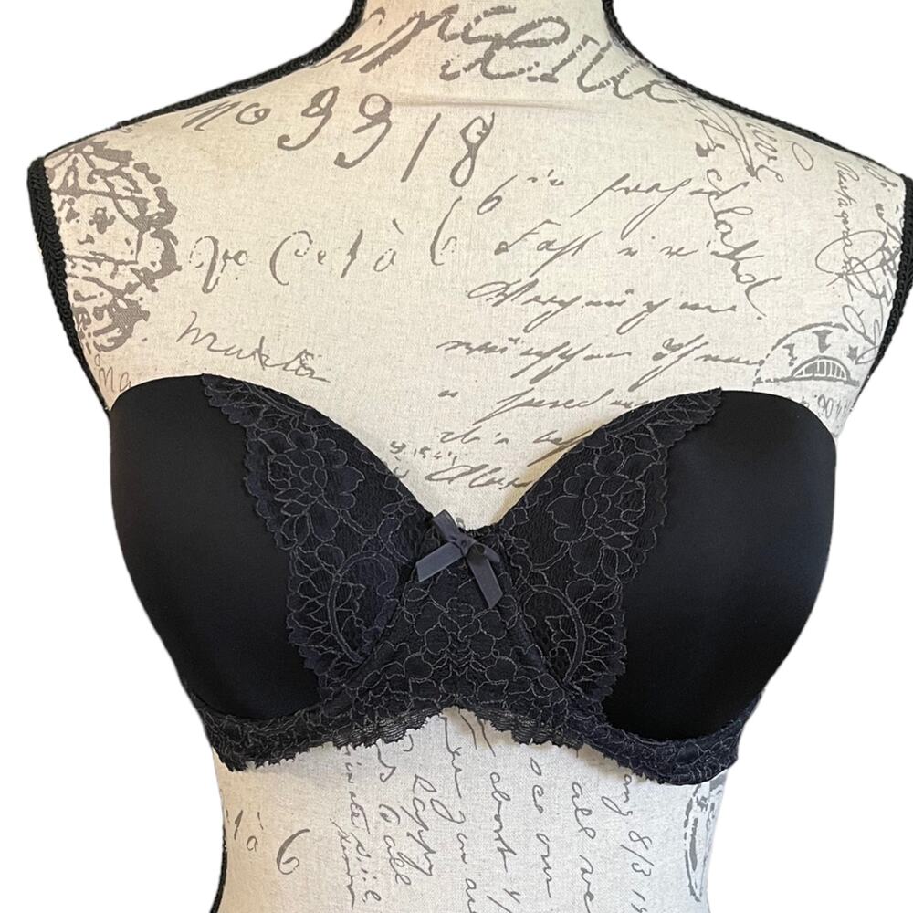 Victoria's Secret Black Dream Angels Bra Size 34D